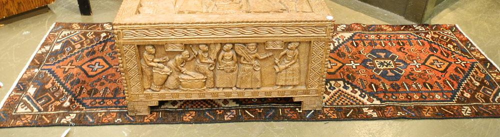 Baktiari Runner, Approximately 9'8" x 3'4". (1 of 2)