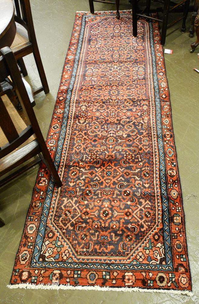Hamedan Runner, Approximately 3'1" X 9'6" (1 of 3)