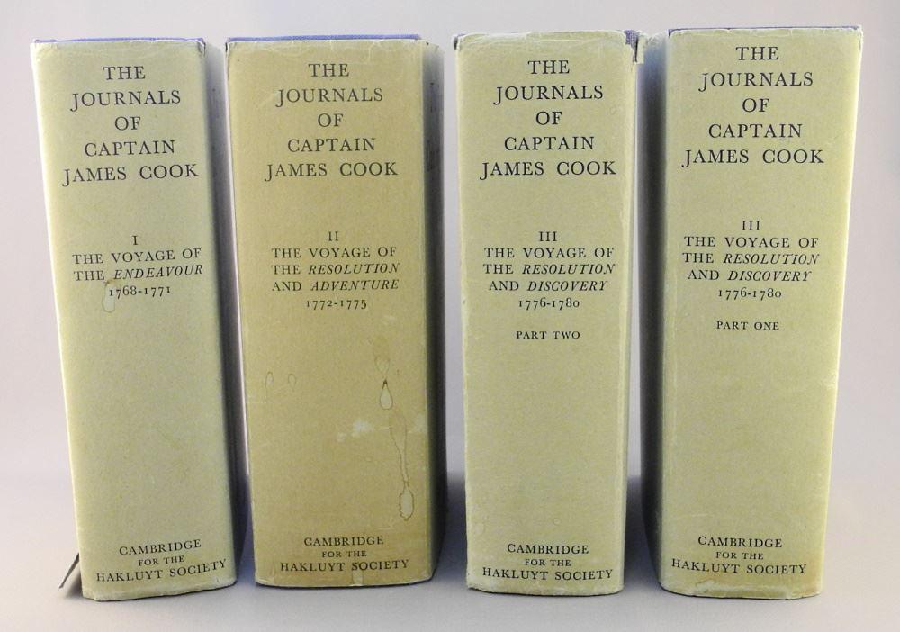 Book: "The Journals of Captain James Cook", J.C. Beaglehole Haklut & Society 1968. (1 of 10)