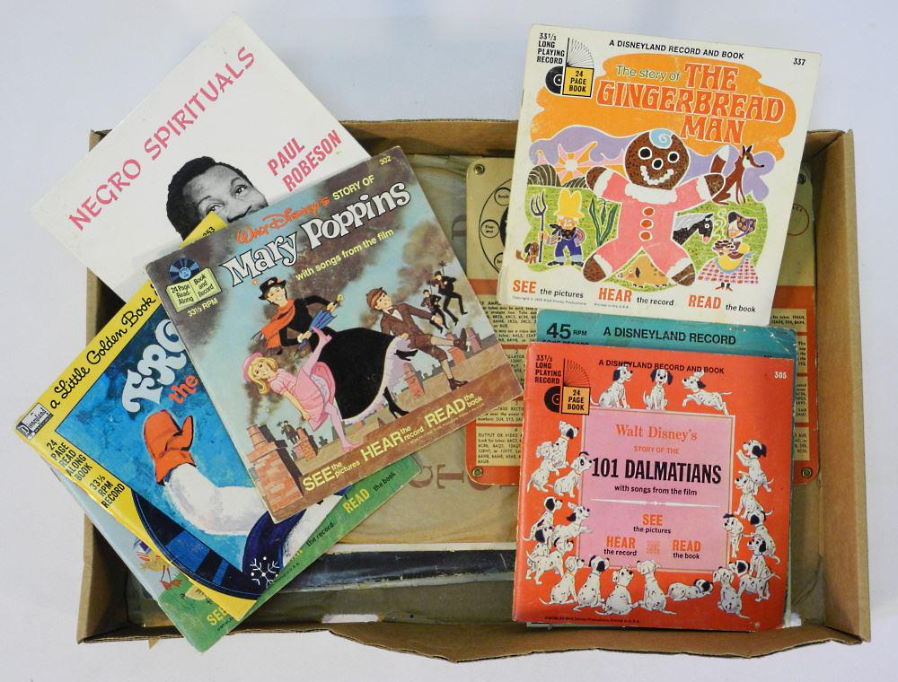 Collection of 45 SPM Records, & Old Sheet Music. (1 of 2)