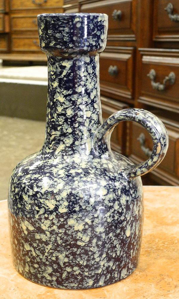 Italian Ceramic Pitcher, 9 7/8" H.  . (1 of 2)