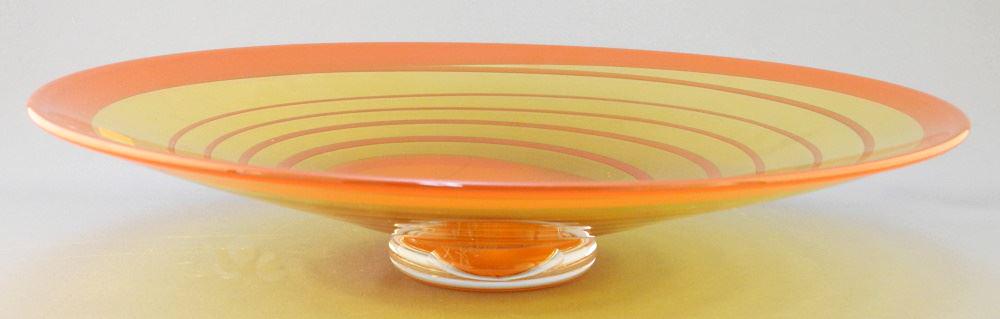 Art Glass Bow Monogrammed MX Starfish 02, 2 5/8" X 13 1/2": Art Glass Bow Monogrammed MX Starfish 02, 2 5/8" X 13 1/2"