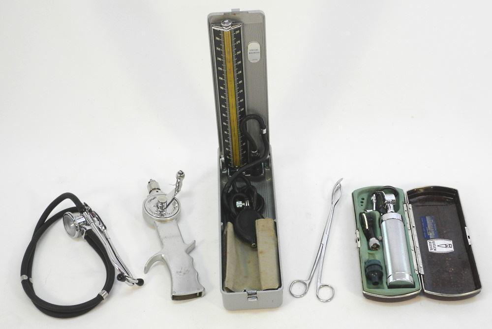 Collection of Medical Devices: Stethoscope/Blood Pressure/Drill etc. (1 of 4)