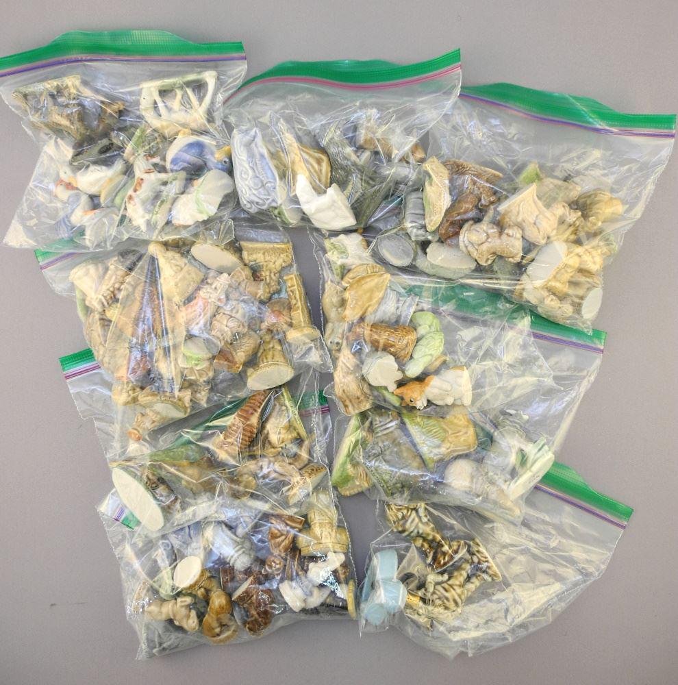 Collection of Wade Whimsies (9 bags): Collection of Wade Whimsies (9 bags)