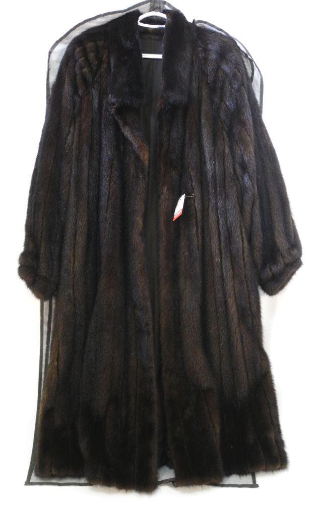 Tarja Niskanen Finnish Full Length Mink Coat.: Tarja Niskanen Finnish Full Length Mink Coat.