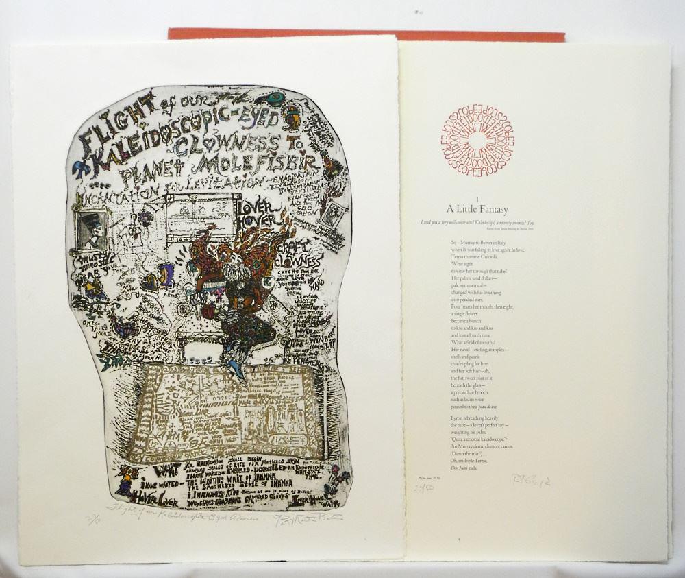 Folio Set: Kaleidoscope Suite '87, #23/50, PK Page/ C. Sabiston/ Martin Bates, 30 3/4" x 23 1/8".: Folio Set: Kaleidoscope Suite '87, #23/50, PK Page/ C. Sabiston/ Martin Bates, 30 3/4" x 23 1/8".
