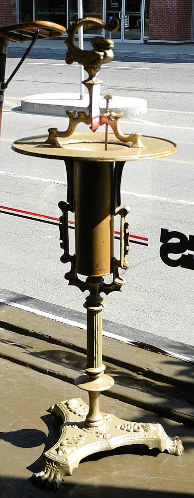 Alfred Dunhill Cigar Ashtray, Marked G&O 1836, 31"H (1 of 2)