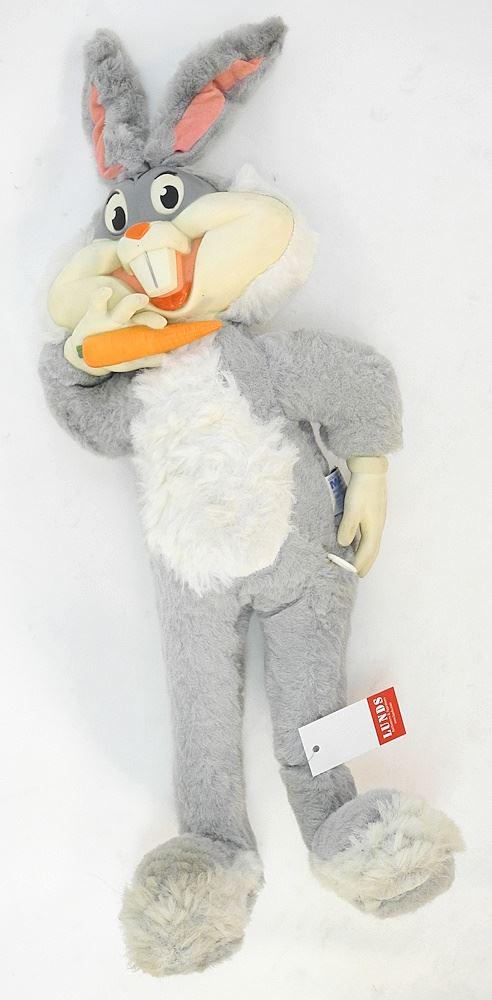 Vintage Mattel / Dee & Cee Toy Co. Bugs Bunny Toy, working, 24"H.: Vintage Mattel / Dee & Cee Toy Co. Bugs Bunny Toy, working, 24"H.
