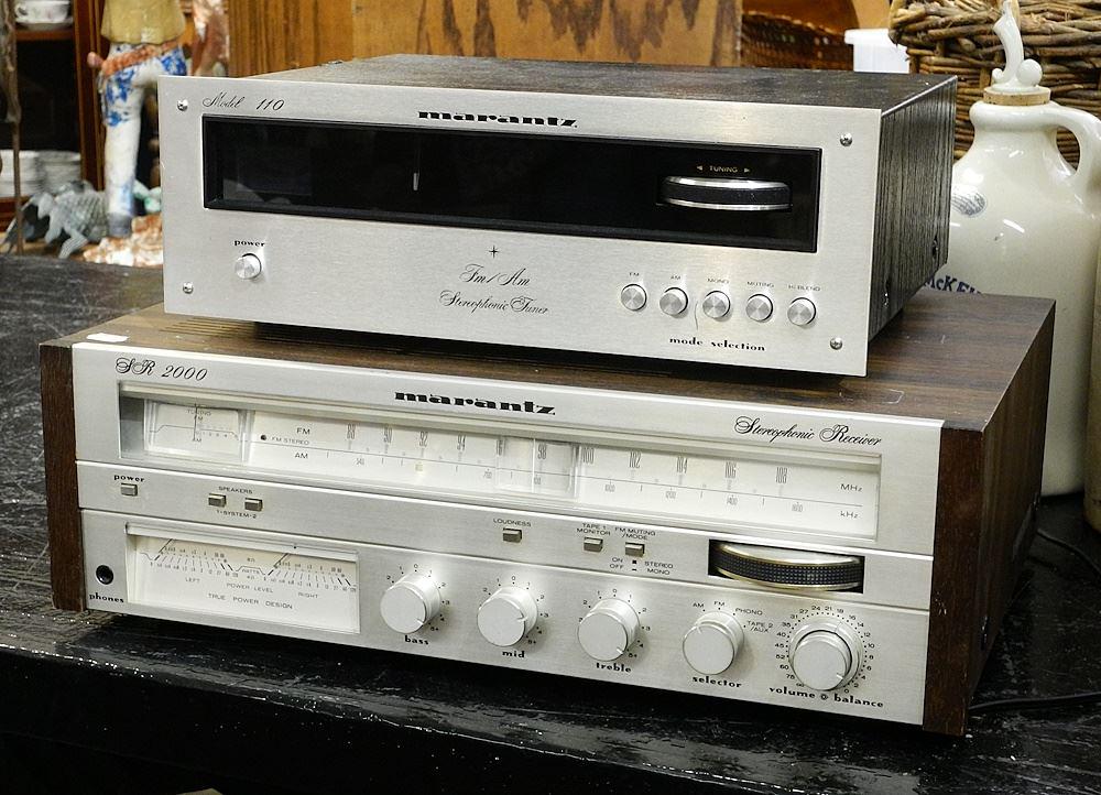 Marantz SR2000 Receiver & Model 110 Tuner. (1 of 1)