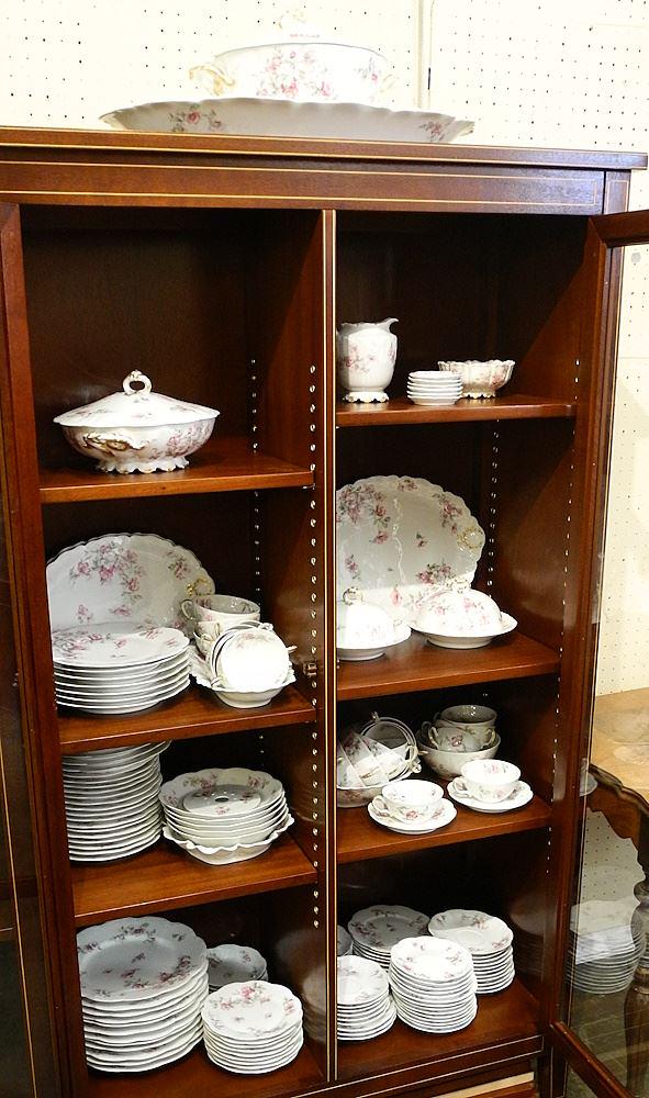Set of Limoges "The Miramar" Dinner China, as found.: Set of Limoges "The Miramar" Dinner China, as found.