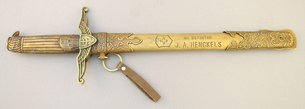 20th C. Military Ceremonial Dagger, 16". (1 of 3)