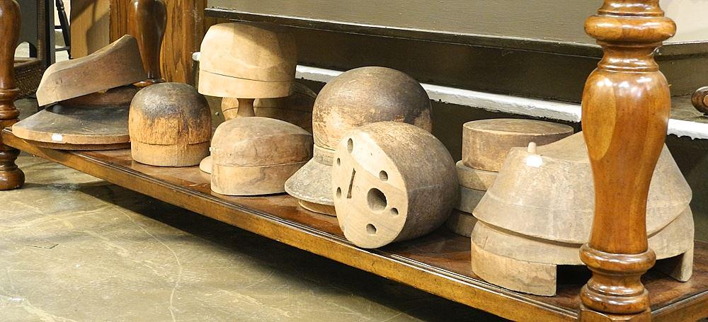 Antique Hats and Molds Collection. (1 of 3)