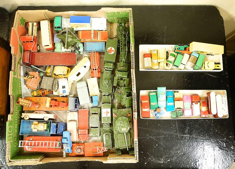 Collection of Dinky & Lesney Matchbox Cars and Vehicles.: Collection of Dinky & Lesney Matchbox Cars and Vehicles.