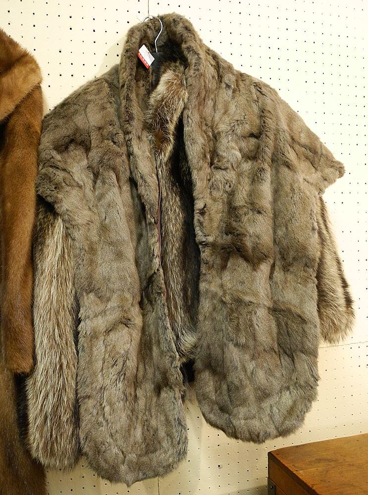 Vintage Fur Short Jacket and Stole. (1 of 1)