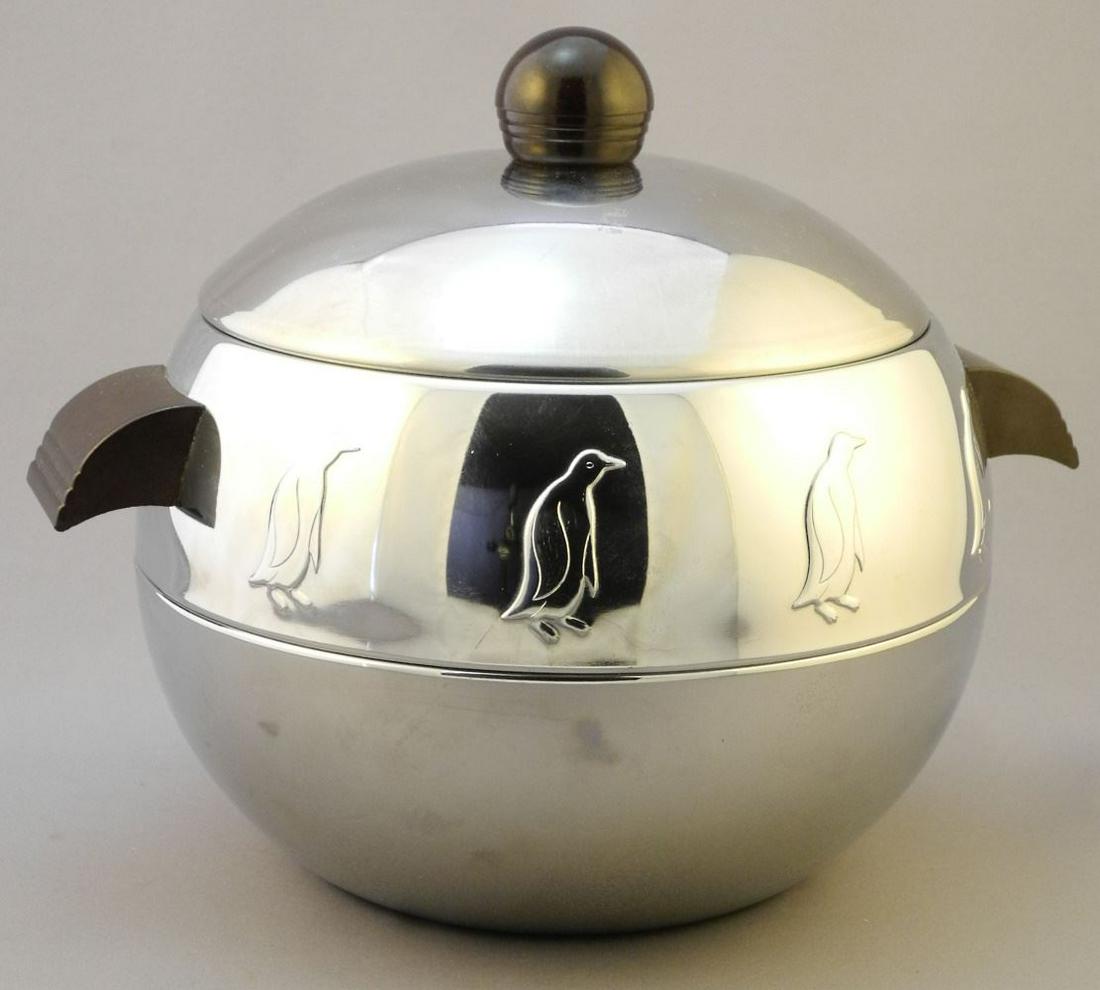 Vintage West Bend "Penguin" Ice Bucket, 8"H. (1 of 3)