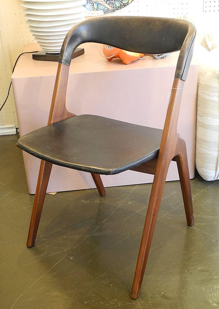 Johannes Anderson "Sonja" chair for Vamo Sonderborg, 30" x 19" x 21".: Johannes Anderson "Sonja" chair for Vamo Sonderborg, 30" x 19" x 21".