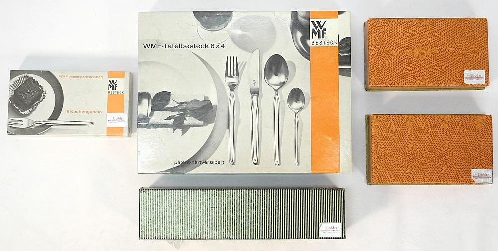 Set of WMF Silver Plated Flatware with Original Boxes. (1 of 4)