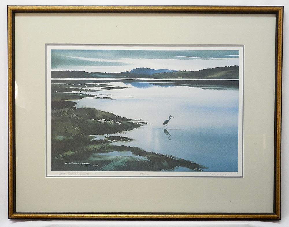 Lim.Ed.Print signed by B(Brian) Travers-Smith,13 3/4 x 20 3/4", "Sentinel": Lim.Ed.Print signed by B(Brian) Travers-Smith,13 3/4 x 20 3/4", "Sentinel"