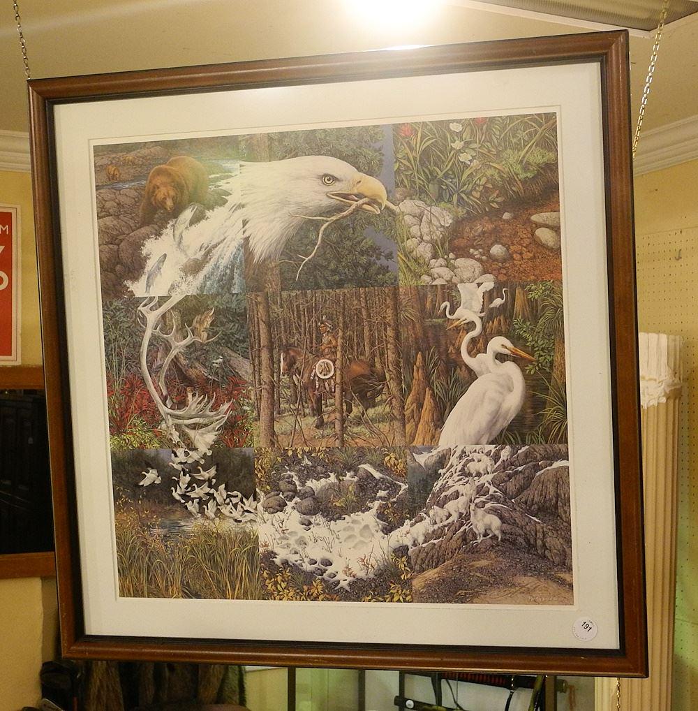 LEP  Signed by Bev Doolittle, 23 1/4" X 23 1/2", "Sacred Circle" (1 of 1)
