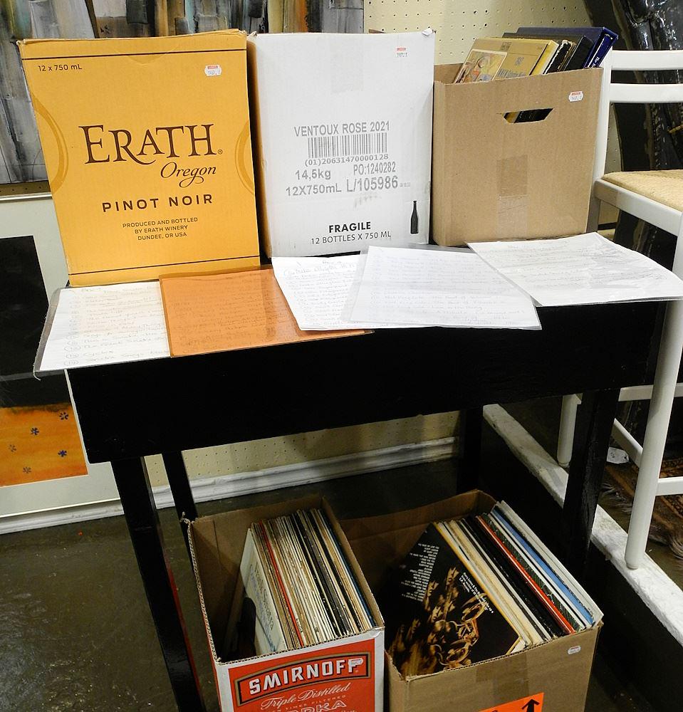 Collection of various Jazz Records with list, (5 Boxes). (1 of 5)