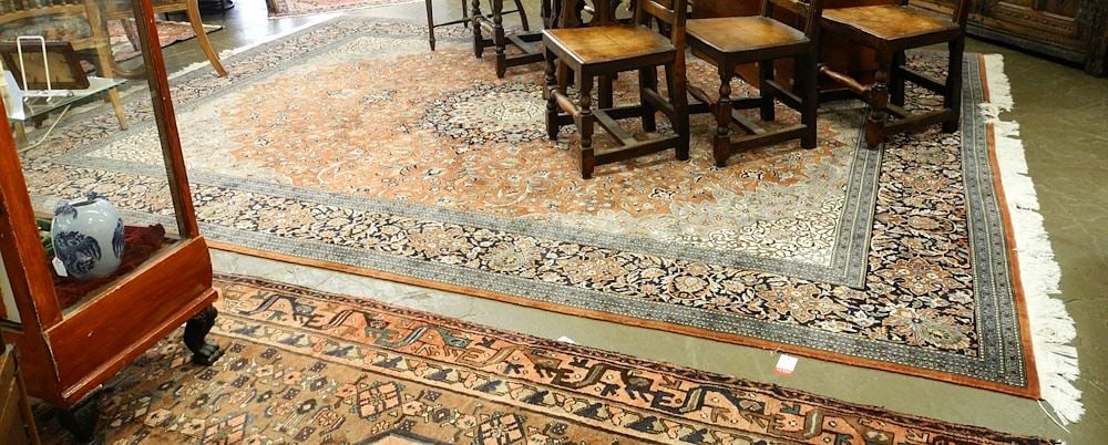 Mori Kashan Hand Knotted Carpet, approx. 13' x 9'2". (1 of 6)