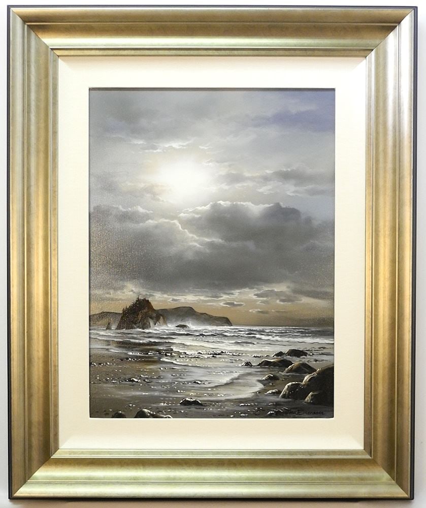 Acrylic on Canvas signed John Einerssen, 24" x 18", "Hi Lites". (1 of 5)