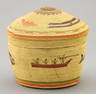 Fine Nuu-Chah-Nulth Trinket Basket, 2 1/2" x 2 7/8" diam.