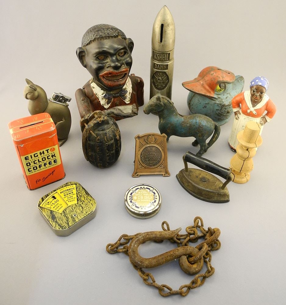 Collection of American Coin Banks and Sundries. (1 of 5)