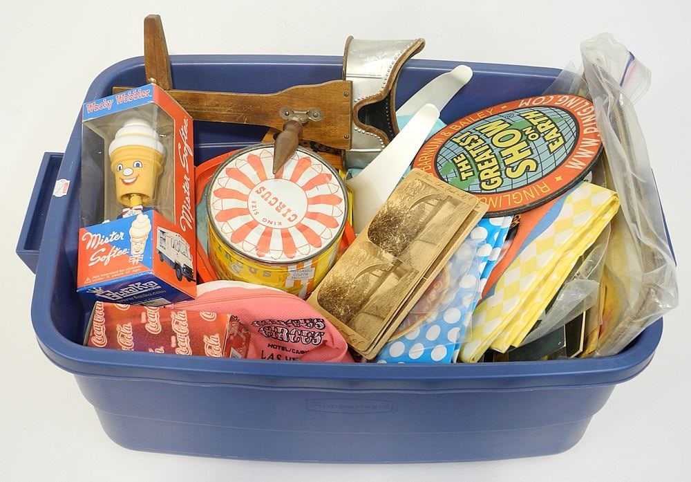 Collection of Circus Related Memorabilia & Ephemera, Vintage to Modern. (1 of 2)