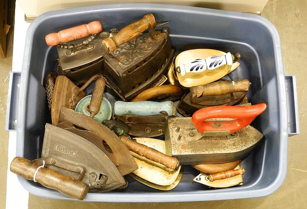 Collection of Antique Irons.: Collection of Antique Irons.