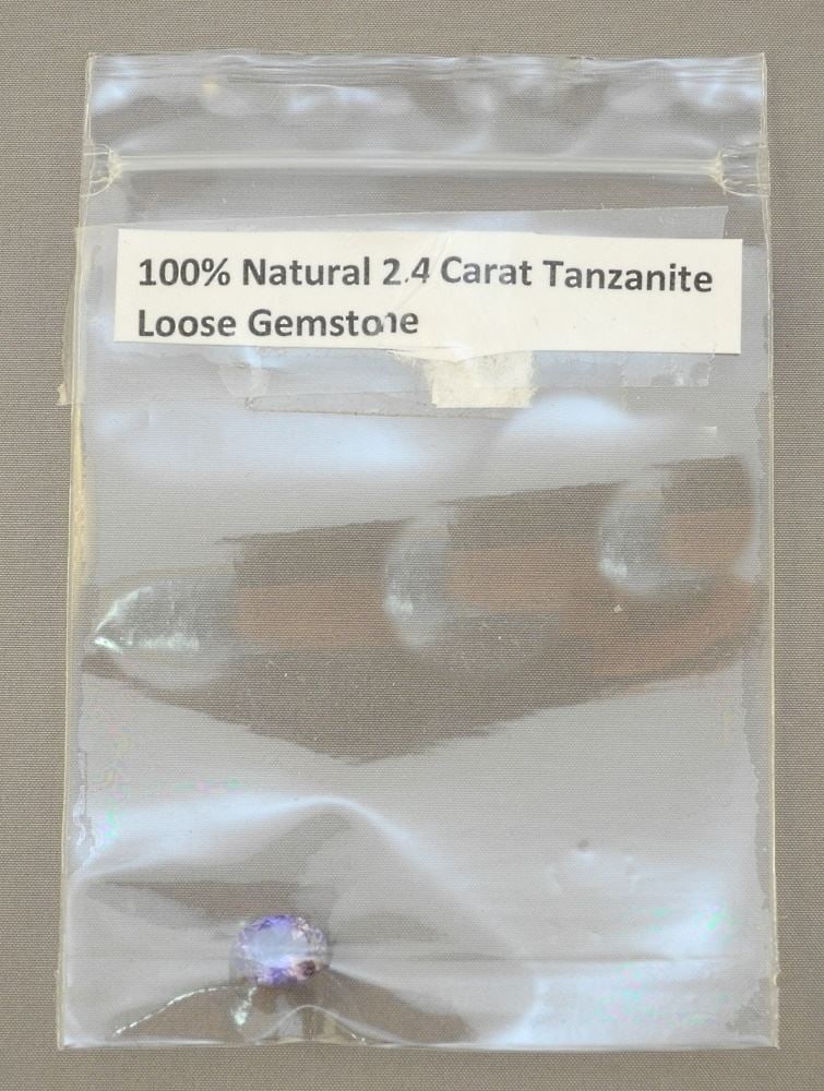 Natural 2.4 ct Tanzanite.: Natural 2.4 ct Tanzanite.