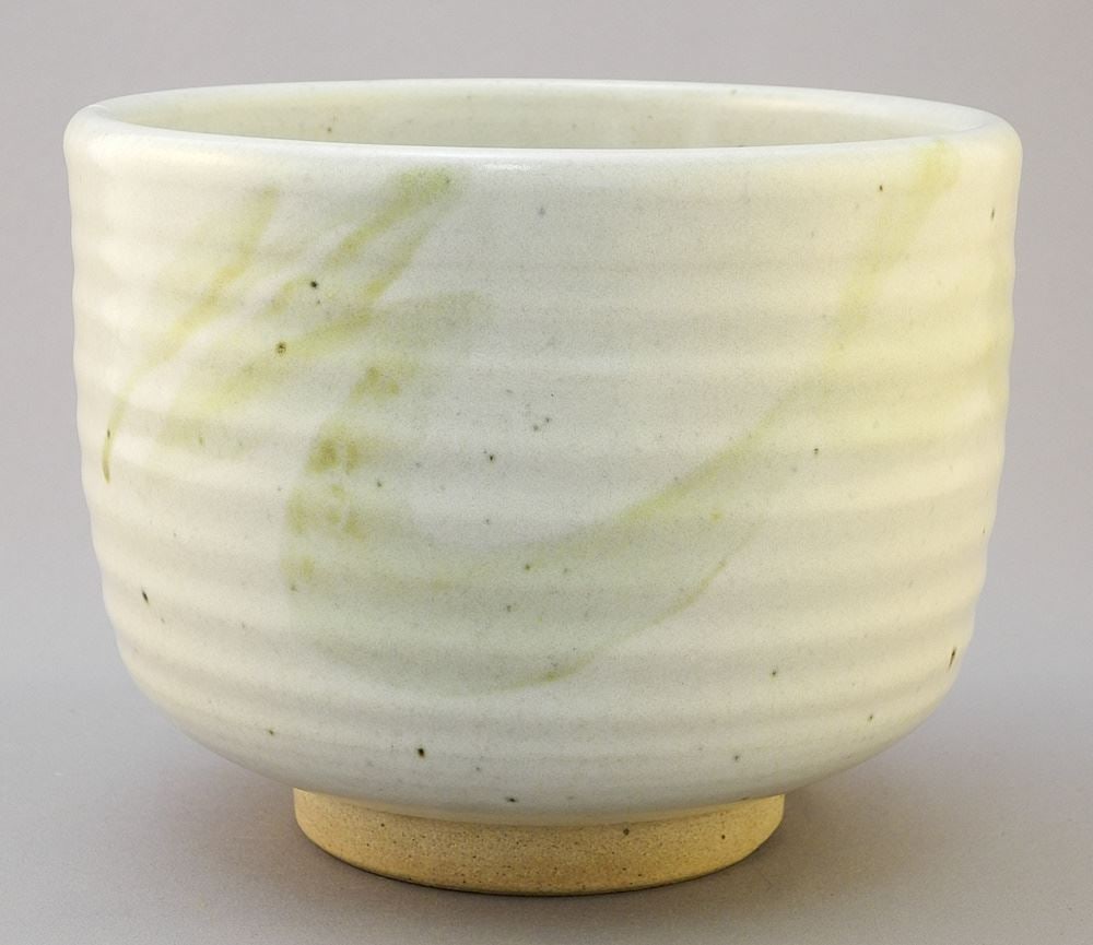 Stoneware Bowl signed (Walter) Dexter, 5 1/4" x 6", 3/4" diam. (1 of 3)