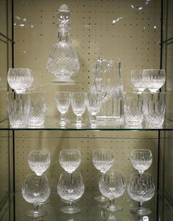 Set of Waterford Crystal "Colleen".: Set of Waterford Crystal "Colleen".