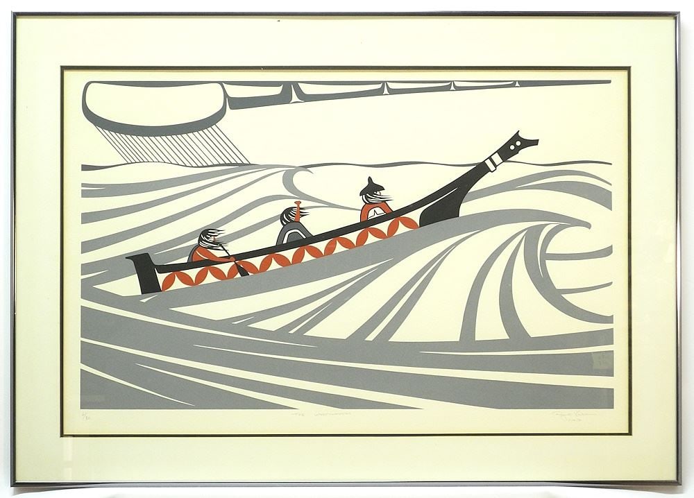 Limited Edition Print signed Roy H. Vickers 19/09/82, 17 3/8" x 27 1/2", "The Westcoasters". (1 of 4)