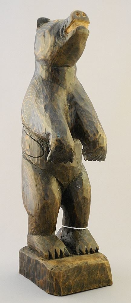 Bear Figure signed Simon Charlie, 13 3/4"L. (1 of 4)