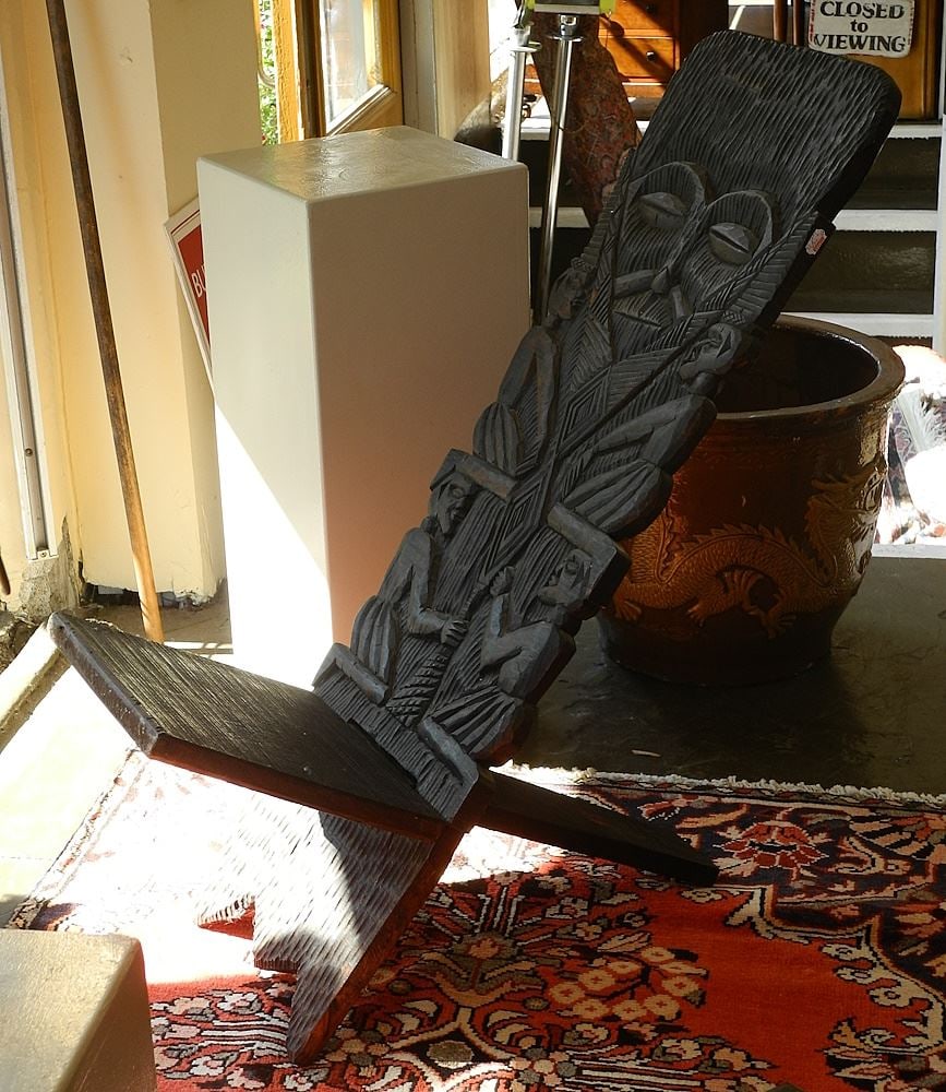 Nigerian Knockdown Chair.: Nigerian Knockdown Chair.