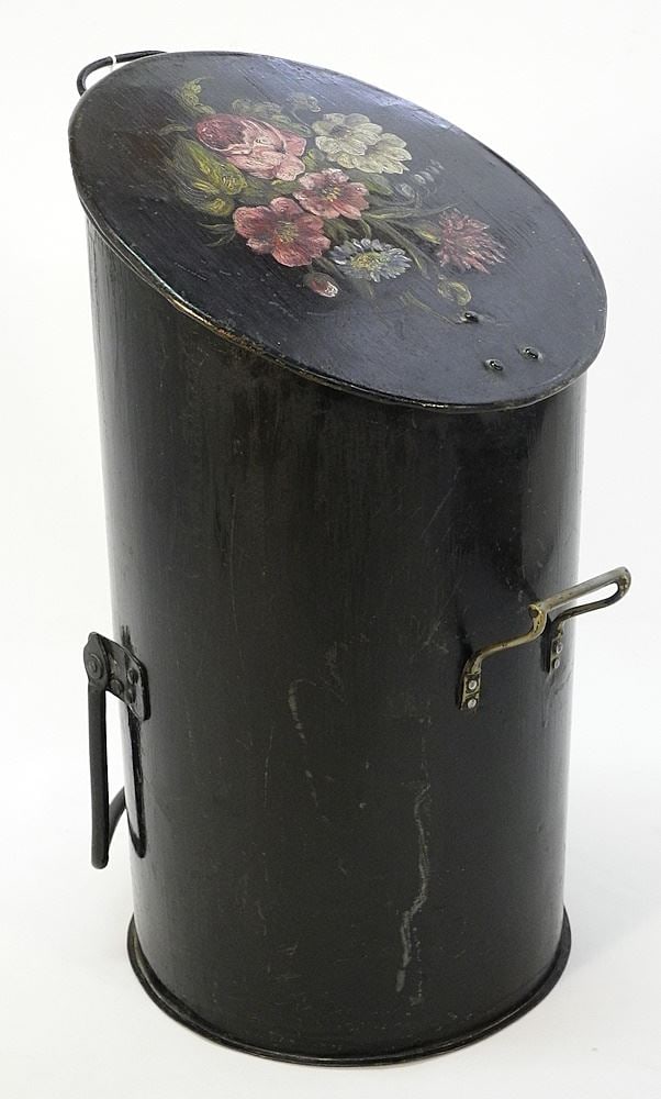 Tole Ware Coal Scuttle, 19 1/2" h. (1 of 4)