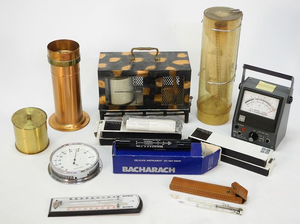 Collection of Weather Instruments. (1 of 3)