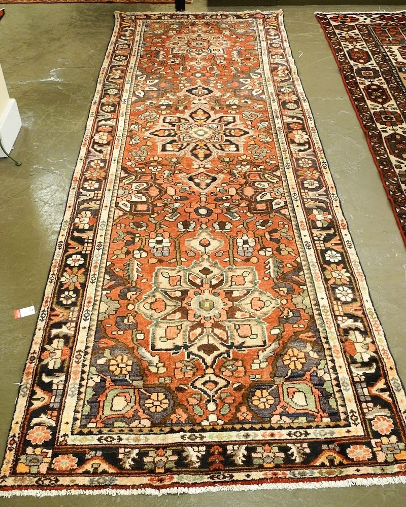 Hamedan Runner Approximately 11'3" x 4'. (1 of 4)