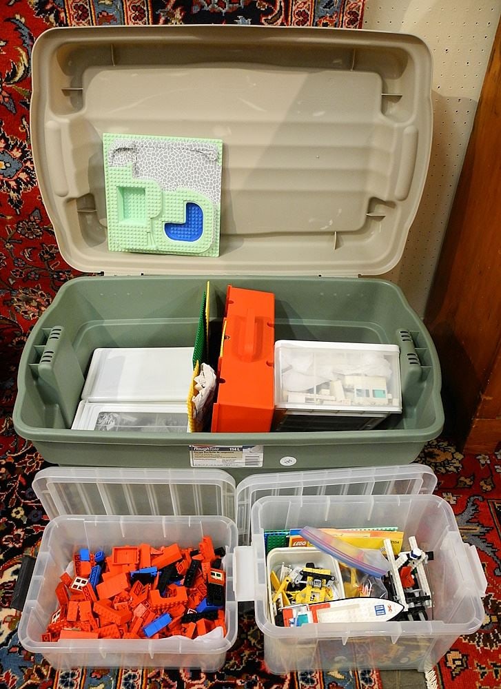 Collection of Lego.: Collection of Lego.