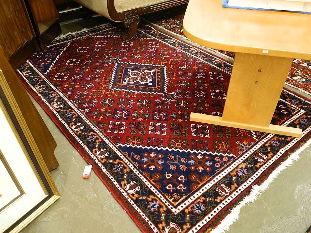 Handknotted Tabriz Carpet, Approximately 7'3" x 4'6". (1 of 2)