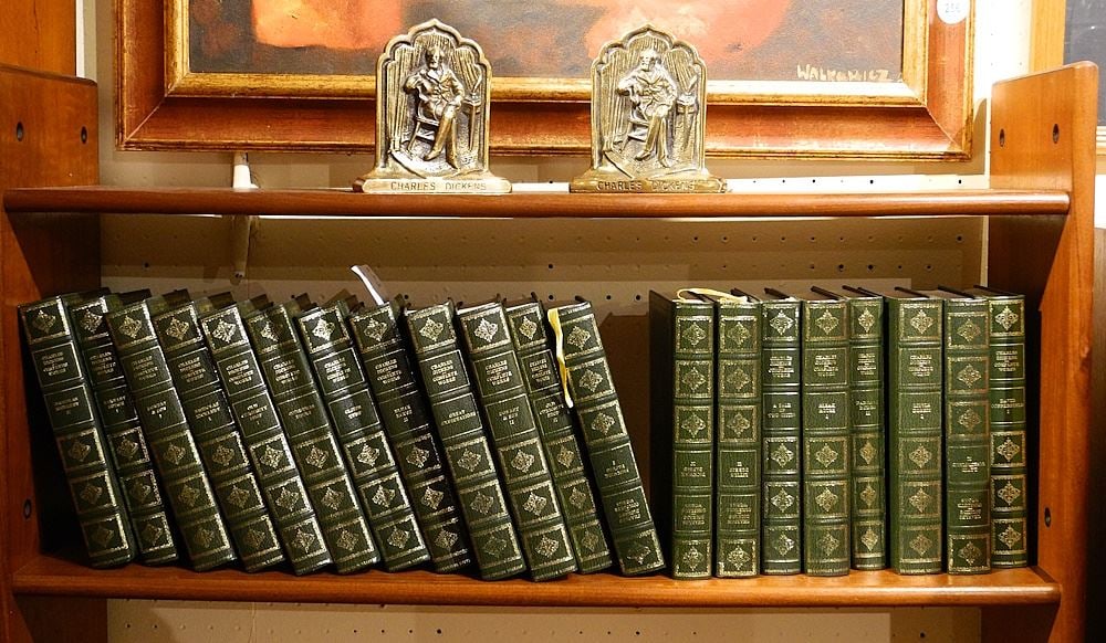 Book: Charles Dickens Complete Works / Centennial Edition, Heron Books with Book Ends. (1 of 4)