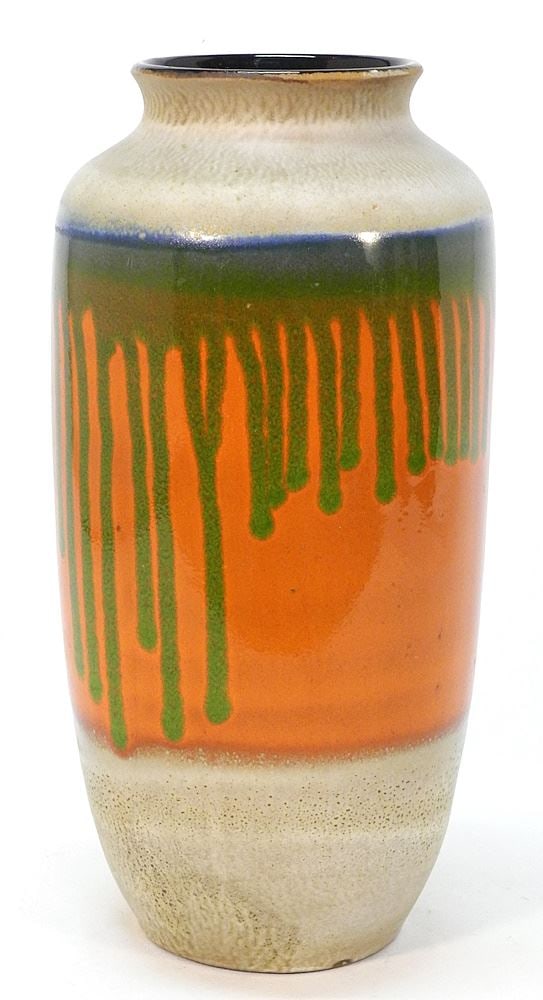 Scheurich W. Germany Vase, 15 1/8"H.: Scheurich W. Germany Vase, 15 1/8"H.