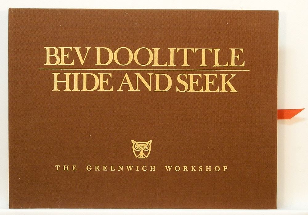 Bev Doolittle "Hide & Seek" Fine Art Prints, Greenwich Workshop, Slip Cased, #23295/25000. (1 of 7)