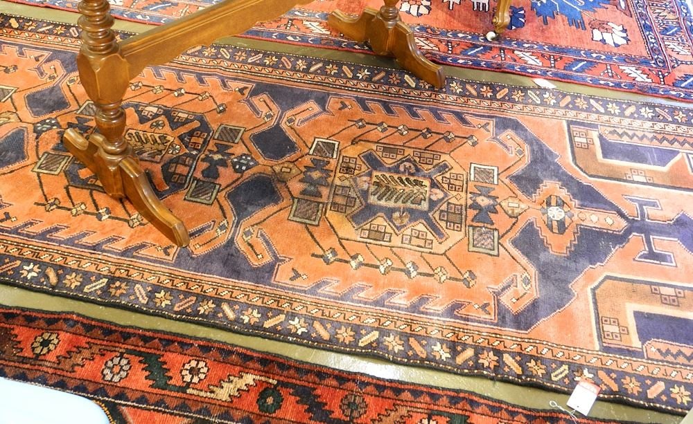 Hamedan Runner Approximately 9'5" x 3'4". (1 of 3)