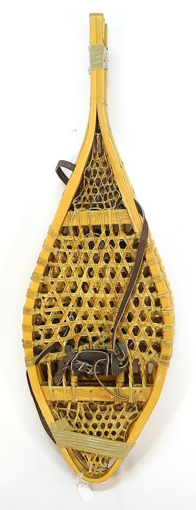 2 Pair of Hide Snowshoes, 41 1/4"L. (1 of 2)