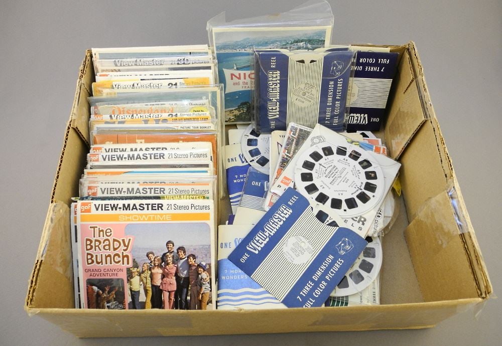 Collection of View Master Slide Reels. (1 of 1)