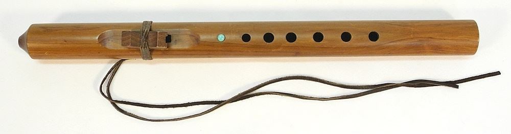 Native American Style Flute: "Little Bird" #108 B Minor signed Butch Hall 2012. (1 of 3)