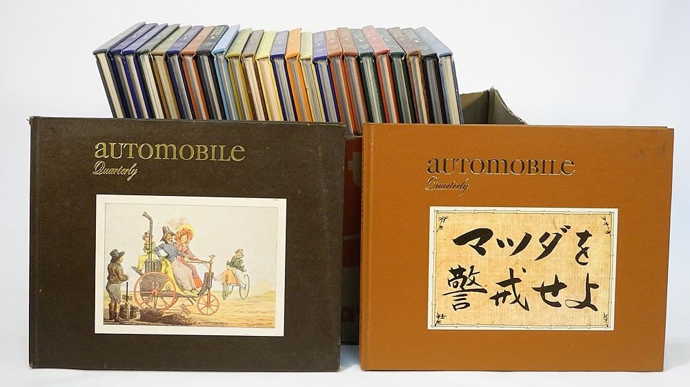 Automobile Quarterly Hardbound Periodicals, 25 Issues. (1 of 2)