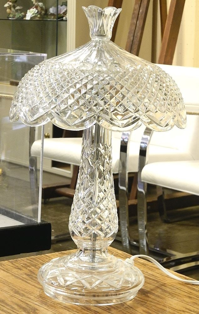 Waterford Crystal Table Lamp. (1 of 5)